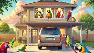 Day trips. How to prepare for and keep your parrots entertained