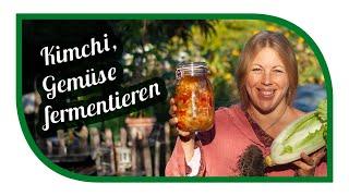 Gemüse fermentieren  Kimchi selber machen und Immunsystem stärken #selbstversorgerküche