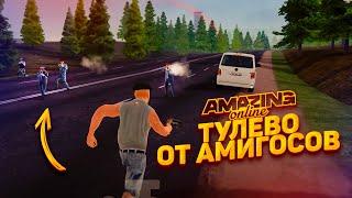 ТУЛЕВО ОТ ЛИЦА НЕЛЕГАЛОВ! АМИГОСЫ ПРОТИВ ГОСНИКОВ! AMAZING ONLINE в CRMP | Telles