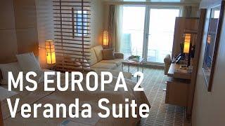 MS EUROPA 2: Veranda Suite im Detail | Rundgang Kabine 669 | 2018