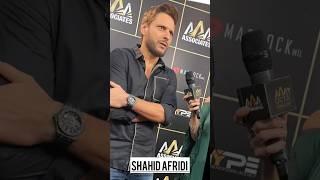 Shahid Afridi Dashing looks  #reels