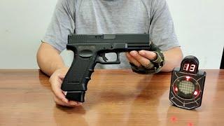Glock G22 Electric Toy Gun Unboxing 2024 - 2 In 1 Blowback Laser Pistol