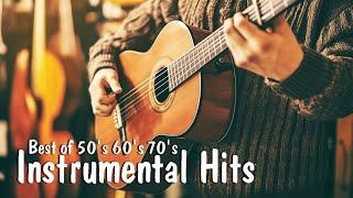 TOP BEST ROMANTIC GUITAR - Soft Relaxing Romantic, Best of 50's 60's 70's Instrumental Hits