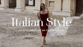 5 Style Rules From Italian Women | ultimate Italian style guide