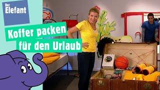 Anke fährt in den Sommerurlaub und packt Koffer | Der Elefant | WDR