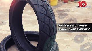 MRF REVZ MG 140/60-17 Radial Tyre overview | Motorcycle valley |