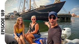 Sailboat in the City - Sailing Chesapeake Bay, Norfolk to Deltaville (Ep.189)