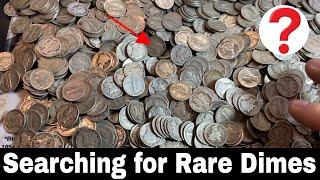 Searching a Bag of Junk Silver Coins for a Rare 1916 Dime