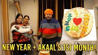  Celebrating New Year’s + Akaal’s 1-Month Milestone! 