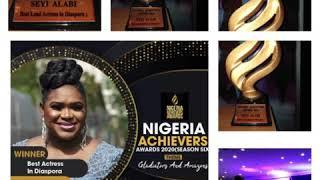 SEYI ALABI won Best Lead Actress in Diaspora