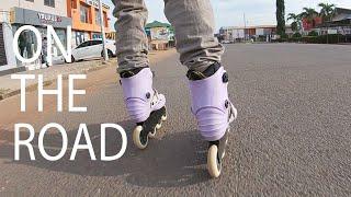 SKATING! BEST WAY TO COMMUTE AND EXPLORE - Popular Streets In Accra Ghana