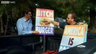 Louis Theroux at Westboro Baptist Church protest - America's Most Hated Family in Crisis - BBC Two