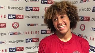 Han-Noah Massengo reaction Bristol City 0-0 Swansea City