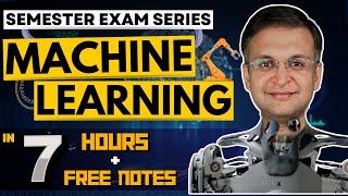 Complete ML Machine Learning in one shot | Semester Exam | Hindi