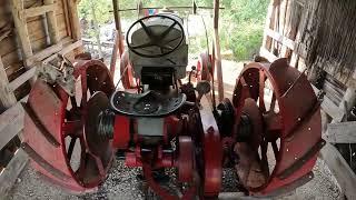 Fordson Tractor Turned into a Mobile Cable Winch Unit - "The White Tractor Hoist" Conversion Kit