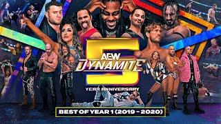 AEW Dynamite 5 Year Anniversary! Moments from 2019 - 2020!