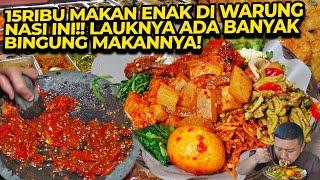 ORG LUAR KOTA GA TAU WARUNG NASI MURAH ENAK DI BANDUNG INI!!!