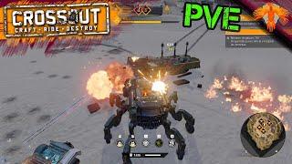 Crossout PvE Multiplayer Gameplay 2022 - PvE Battles 143 - No Commentary