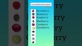 "Learn Berry Names in English  | Vocabulary with Pictures!", @studytips-p9n