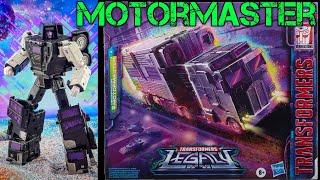 Transformers: Legacy Commander Decepticon Motormaster | VIDEO REVIEW