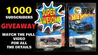 Hot Wheels Hunting Super Treasure Hunt Giveaway!!