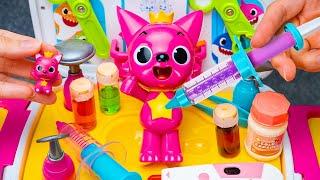 12 Minutes Satisfying Unboxing Cute Pinkfong Doctor Playset, Ambulance Toys ASMR | Review Toys