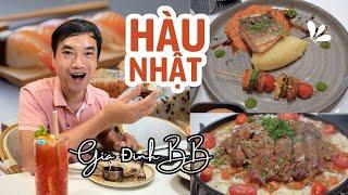 Bữa ăn hoàn hảo tại nhà hàng hương vị Âu - Á tại Gia Đình BB #hnp