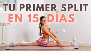 15 min rutina CONSIGUE TU PRIMER SPLIT - RETO 15 DÍAS - ejercicios flexibilidad | ILI LIFE