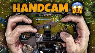 HANDCAM  PUBGMOBILE playing with iPhone 16 pro max 120FPS5finger solo vs squad