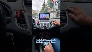 Installing android radio in ford fiesta 2010.