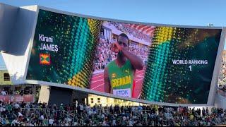 Grenada | Kirani James at World Championship in Eugene Oregon |