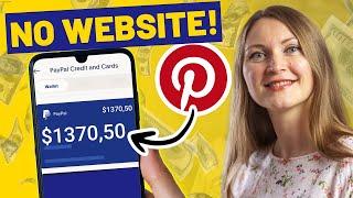 Make $1370+ Per WEEK With Pinterest Affiliate Marketing (NO WEBSITE!)