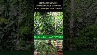 Artificial vertical garden Wholesale price in Chennai Essalar Buildware #shorts #trending