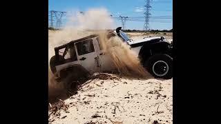 2 rookie mistakes, window open and wrong gear #shorts #jeepadventures #4x4jeep