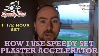 How to use Speedy Set. Plastering Review. Plaster Accelerator