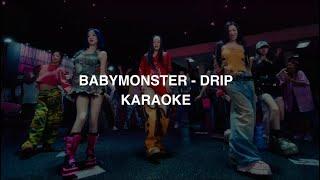 BABYMONSTER - 'DRIP' KARAOKE with Easy Lyrics