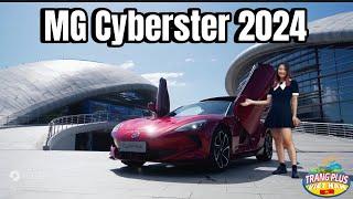 Chị Na review xe điện MG Cyberster 2024