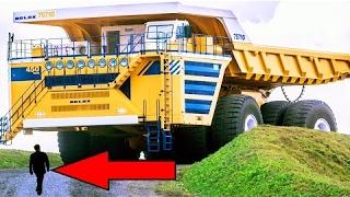 World's Largest Truck in Action : Extreme Mining Dump Truck BelAZ-75710