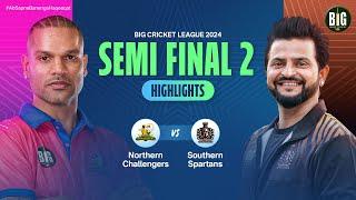 BCL 2024 - Semi Final 2 | Northern Challengers vs Southern Spartans Highlights | #BigCricketLeague