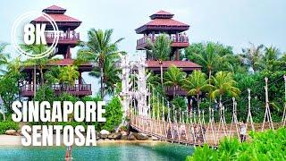 Singapore Sentosa Weekend Walk in 8K (May 2021)