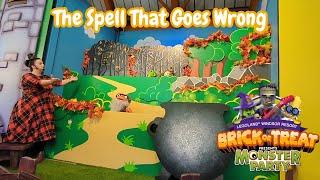 The Spell That Goes Wrong Duplo Valley Theatre Puppet Show Brick or Treat 2024 at Legoland Windsor