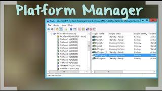 Wonderware System Platform 2014 R2 Platform Manager Improvements