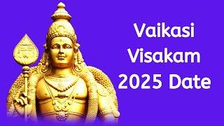 Vaikasi Visakam Date 2025 - When is Vaikasi Visakam 2025 - Happy Vaikasi Visakam 2025