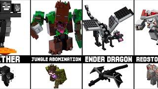 Minecraft Mobs in Lego (+Rarest Minecraft Dungeons Mobs)