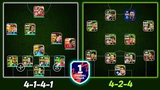 4-1-4-1 Vs 4-2-4 Formation  | Which Best Formation For Quick Counter?  || Efootball 2024 Mobile