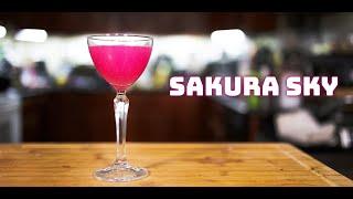 The Sakura Sky Martini - Iyo Sky