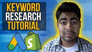 How To Find WINNING Keywords For Google Shopping ADs | Keyword Planner Tutorial