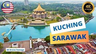 Discovering Kuching's Hidden Gems from Above | 4K Drone Footage #kuching   #sarawak   #borneo