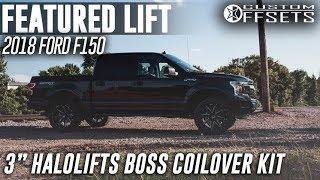 Featured Lift:  3” HaloLifts Boss Coilover Kit 2018 Ford F150