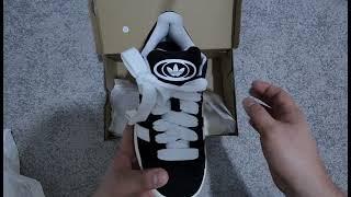 Unboxing - Adidas Campus 00s 'Core Black/Cloud White/Off White'